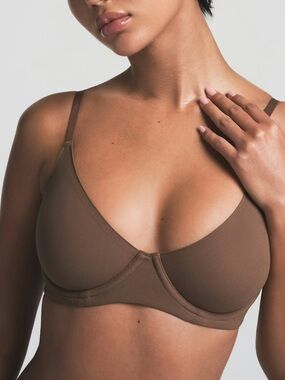 Skims fits everybody unlined demi BRA color jasper br-uwr-2293